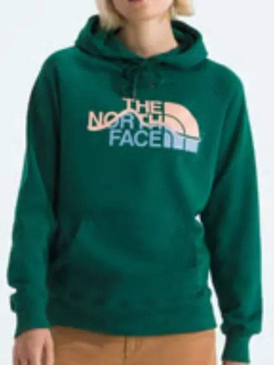 The North Face Men's Green Logo Hoodie 1462 PIT TO PIT 20 SMALL