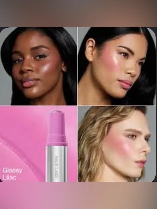 Haus Labs GLASSY LILAC By Lady Gaga  Cream Blush Stick - Lilac Pink