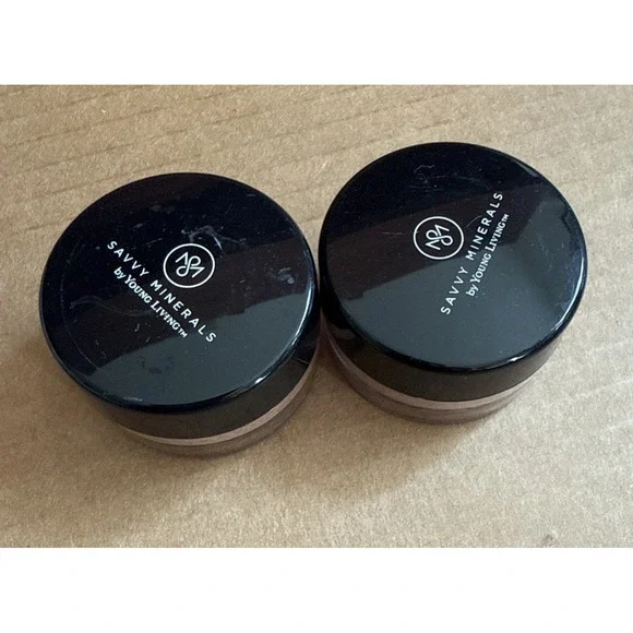 Two Savvy Minerals Young Living Eyeshadows. Color 