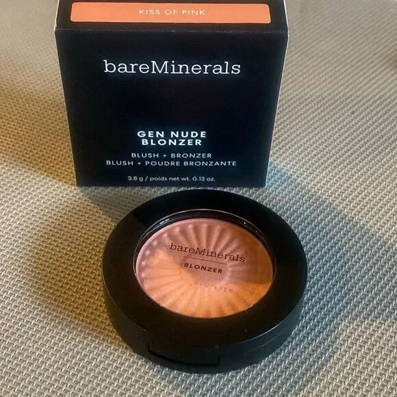 Bare Minerals~Gen Nude Blonzer ~ Kiss of Pink ~ NIB