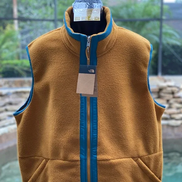 NORTH FACE CARBONDALE‎ VEST BROWN/BLUE