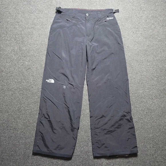 The North Face HyVent Snow Pants Black Mens Small Waterproof Ski Snowboard