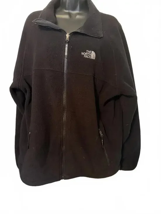 The North Face fleece zip up Lg