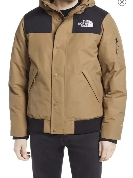 The North Face Men's Newington Down Jacket Size L LARGE NWOT Utility Brown