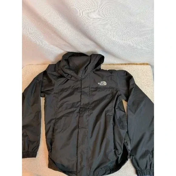 The North Face DryVent Jacket Mens S/P‎ Waterproof Hooded Lightweight Black