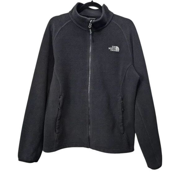 The North Face Men's Fleece Full Zip Black Active Jacket Size M