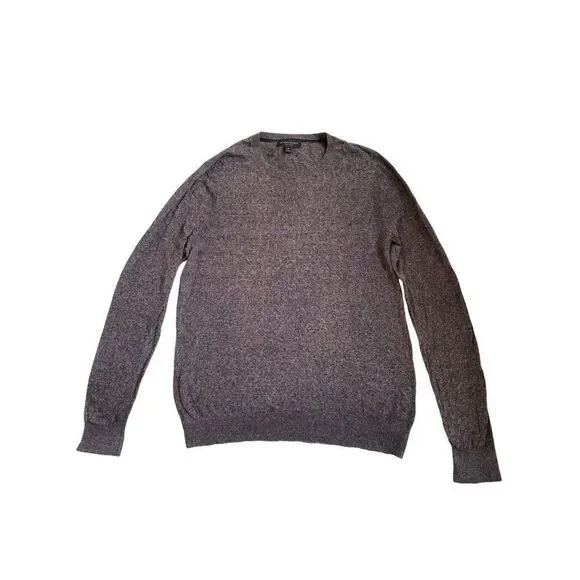 Banana Republic GUC Mens Light Sweater Luxury Silk Linen Blend Academia Normcore