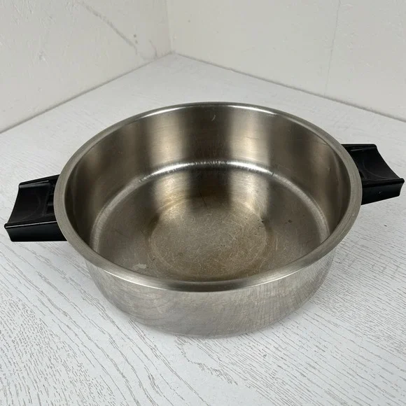 Luster Craft Cookware 3-Ply Stainless Steel High Dome Lid For 6 Qt Stock‎ Pot
