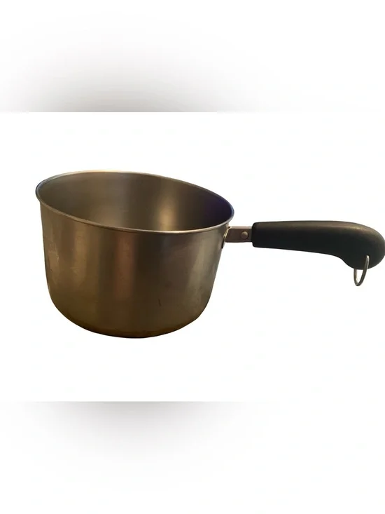 Vintage Revere Ware 3 Qt Saucepan‎ Copper Bottom Without Lid Made In Rome, NY