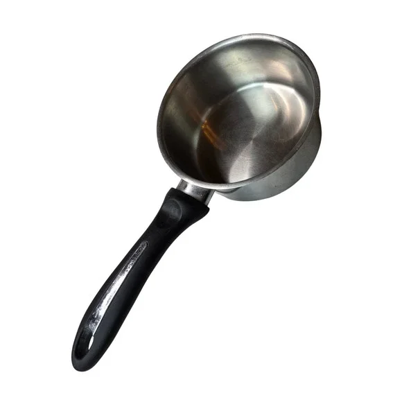 Bialetti Stainless Steel Saucepan 5.5 Inch Italian Design Professional A2‎