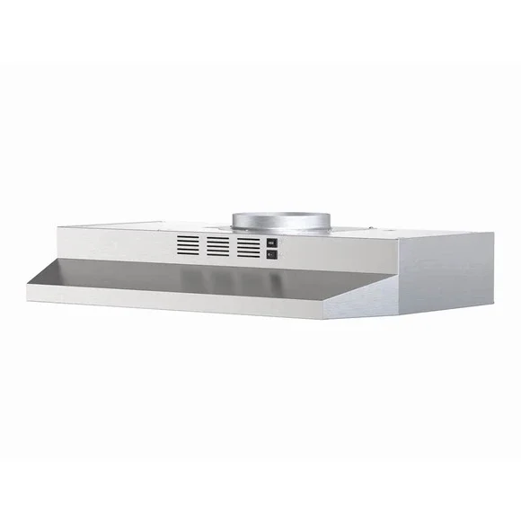 FIREGAS‎ 30 Inch Under Cabinet Range Hood Stainless Steel 300 CFM 2 Speed