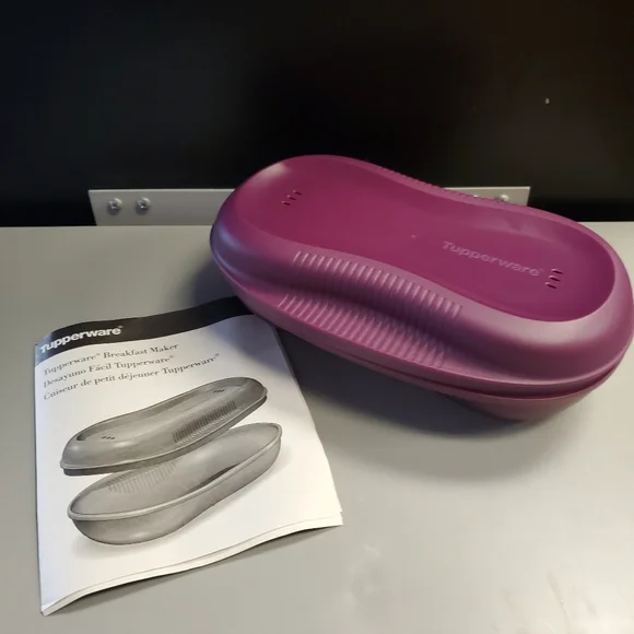 New tupperware microwave breakfast maker