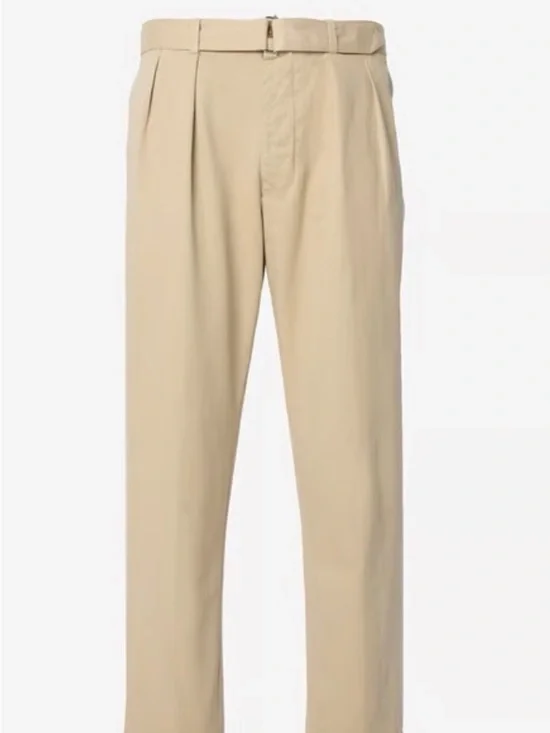 Brand New Banana Republic Flat Front Slim Fit Stretch Pant — Tan — NWT