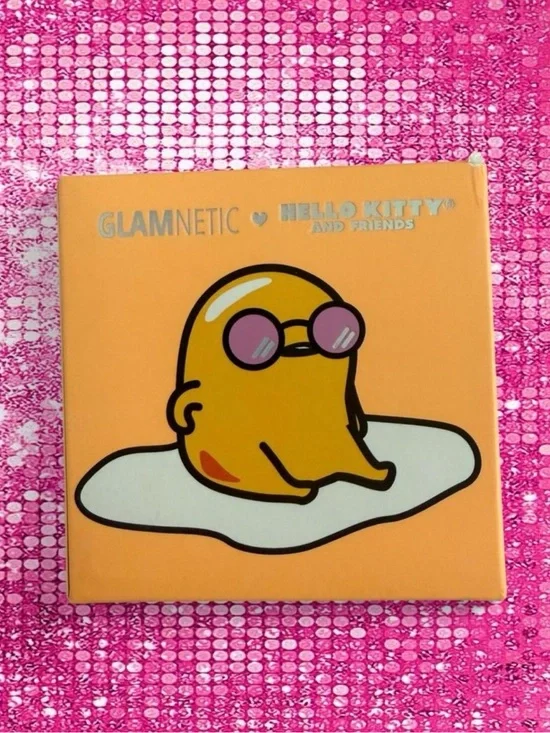 Gudetama Hello Kitty Sanrio Glamnetic Compact Mirror