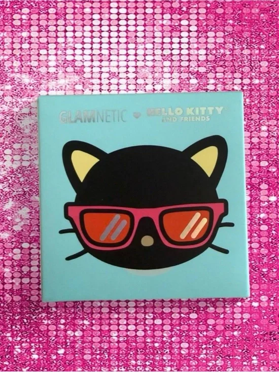 Hello Kitty Sanrio Chococat Glamnetic compact magnification mirror