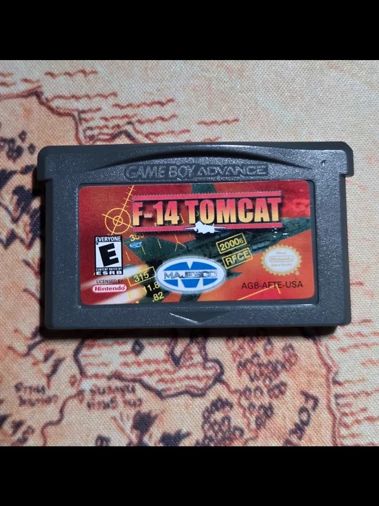 Nintendo Game Boy Advance F-14 Tomcat Cartridge