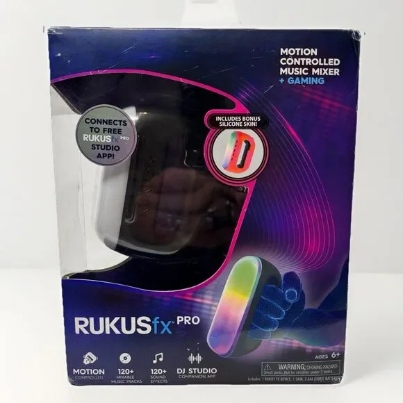 RUKUSfx Pro Motion Controlled Music Mixer Plus Gaming