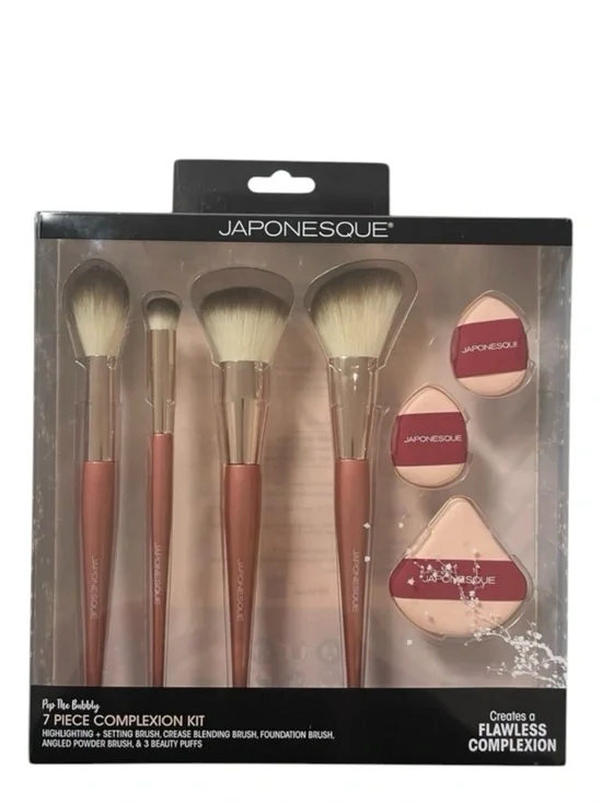 7 Piece Complexion Kit - JAPONESQUE - Rose Gold. NIB