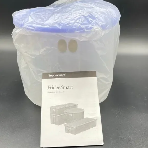 Tupperware FridgeSmart 20 Cup Vented Fruit Vegetable Keeper Container New