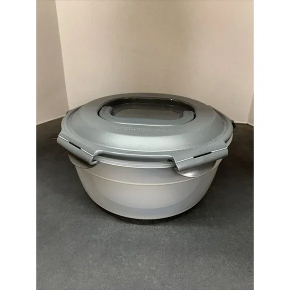 7pc Lock N Lock Round Container Set Dishwasher Freezer Microwave Safe