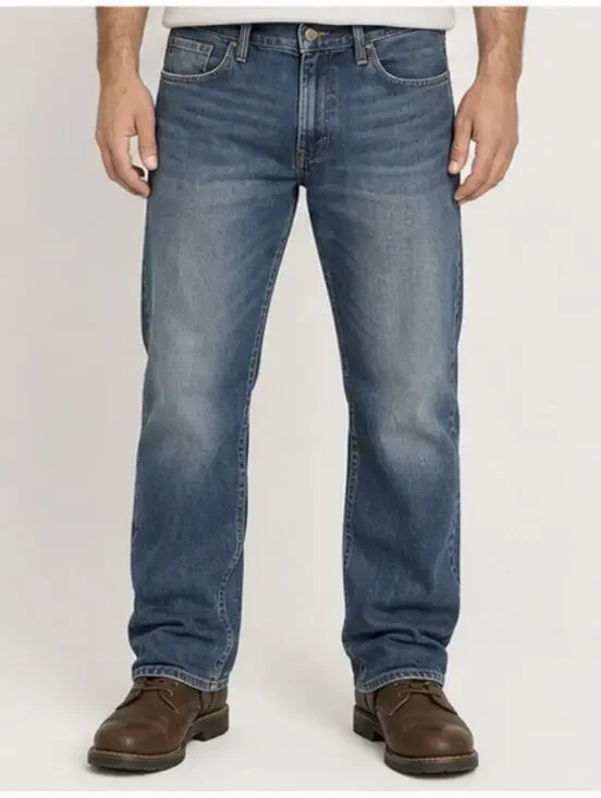 Levi’s 559 Men’s Jeans 36x34 Relaxed Straight Leg Medium Wash Blue Denim