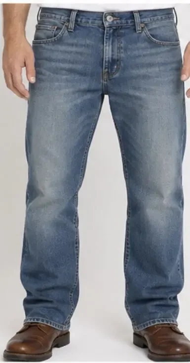 Levi’s 559 Men’s Jeans 36x34 Relaxed Straight Leg Medium Wash Blue Denim