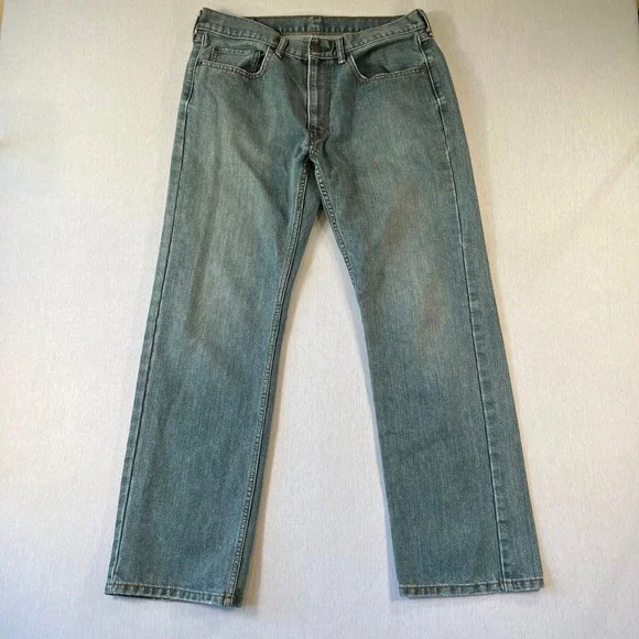 Levis 559 Relaxed Straight Jeans Mens 34x32 (Fit 34x30) Denim Medium Wash Pants