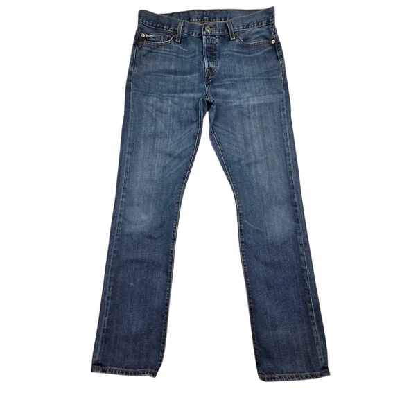 Levi's Men's Straight Jeans in Medium Blue Wash
