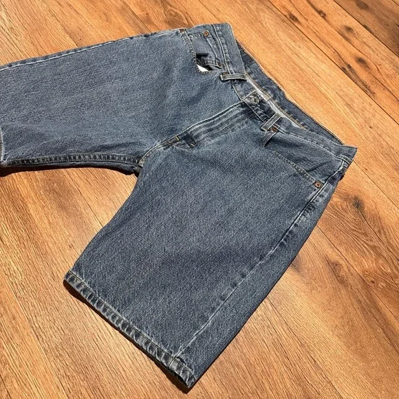 Levi's 505 Blue Denim Shorts‎ Mens 34