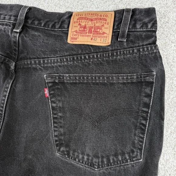 Vintage‎ Levis 550 Mens Jeans 42x32 (40x31) Relaxed Fit  90s Y2K