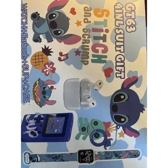 GT63 4 in 1 Stitch and Scrump Suit Gift Set
