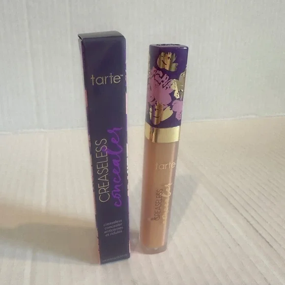 Tarte Creaseless Concealer 43H Tan-Deep Full Coverage Hydrating Makeup 6.4g NEW‎