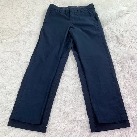 Set of 2‎ boy's size 8 navy blue dress pants adjustable waist Cat & Jack H&M