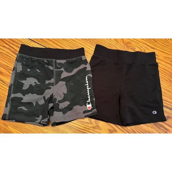 champion bundle of sweat shorts size s (7/8) 2 pairs!