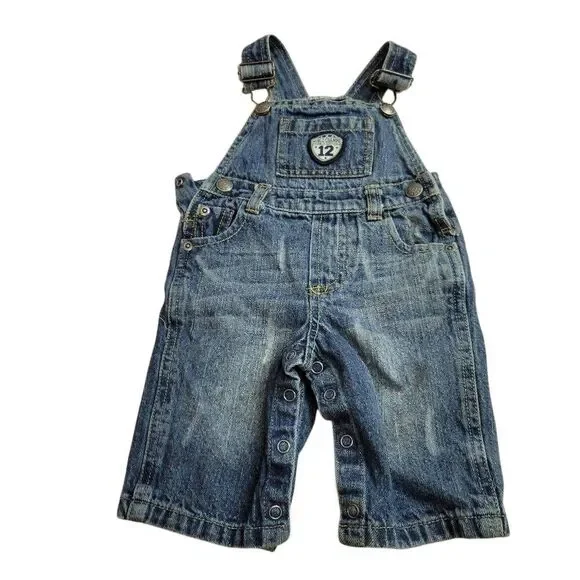 Koala Kids denim overalls 3/6 months