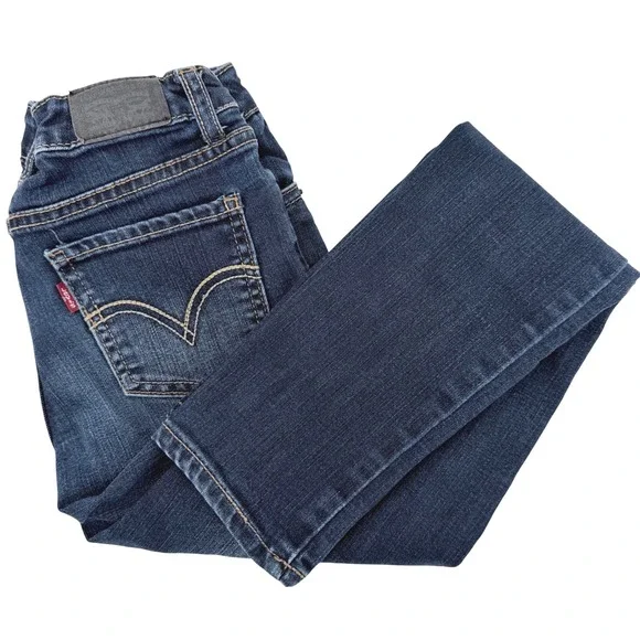 Levi's 710 Super Skinny Jeans Kids Size 10 Reg Blue Performance Stretch‎