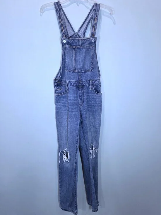 Old Navy Overall Distressed Jeans Size XL (14-16)