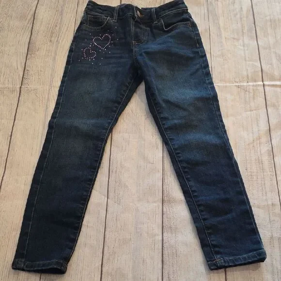 Jumping Beans Blue Denim with Orange Stitching