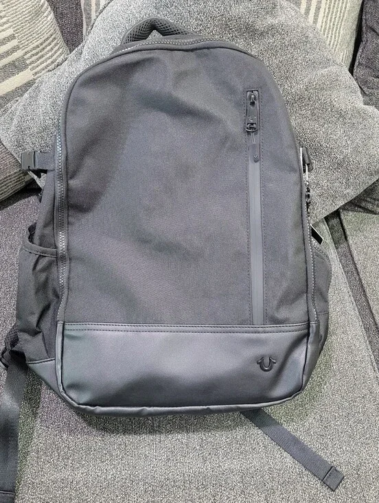 TRUE RELIGION Commuter BACKPACK Hemi Style BLACK Brand New with Tags TR104429