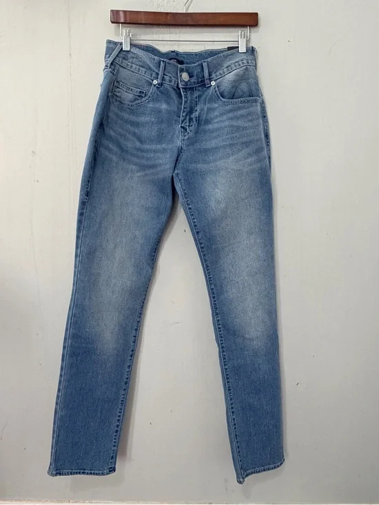 True Religion Men's GENO Relaxed Slim Fit Jeans Light Blue