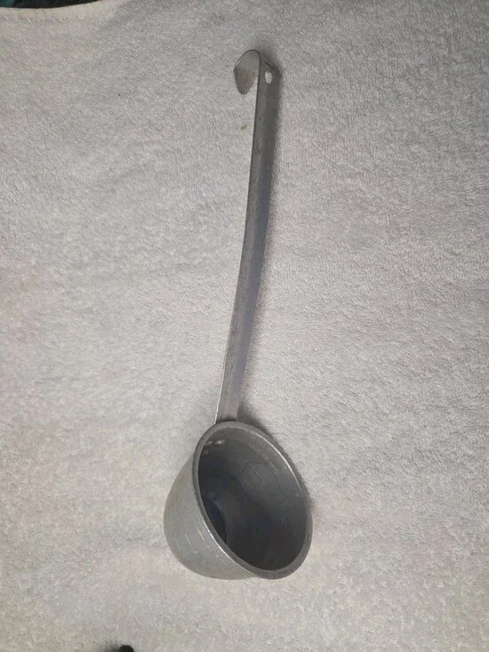 Vintage Chemagro Aluminum Long Handle Measuring Cup Ladle Scoop 9.5