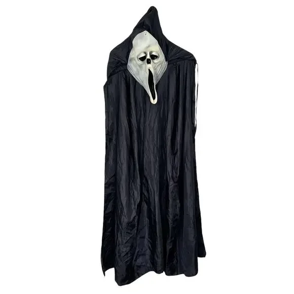 Scream Halloween Mask Cape Costume