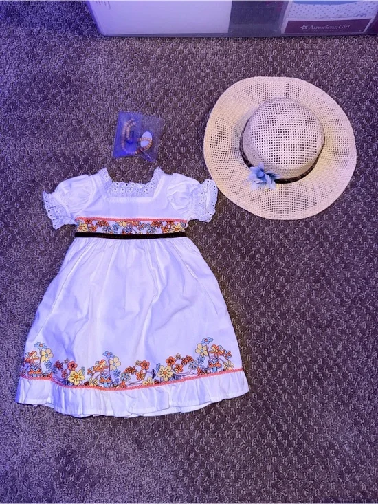 American girl Julie’s birthday dress
