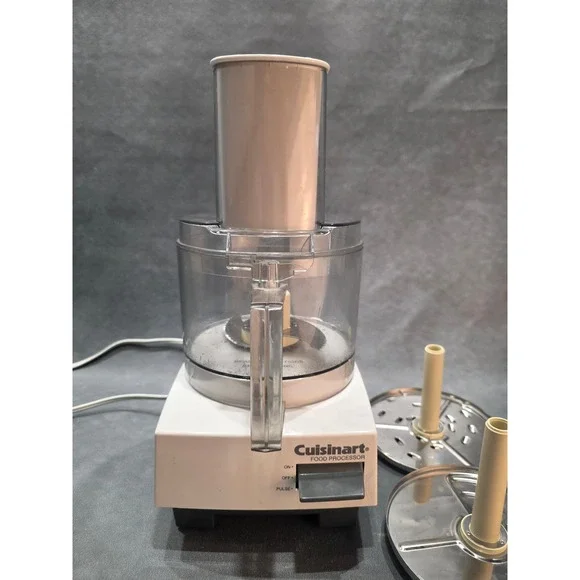 Cuisinart DLC-10S Pro Classic 7-Cup Food Processor White with Blades & Discs