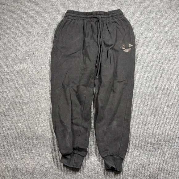 True Religion Sweatpants Men's S Black Jogger Streetwear Lounge Comfort Hip Hop