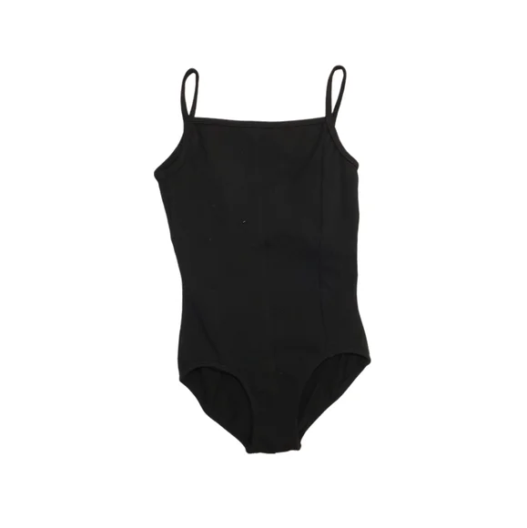 NWT Bloch 4-6y Black Seamed Camisole Dance Leotard