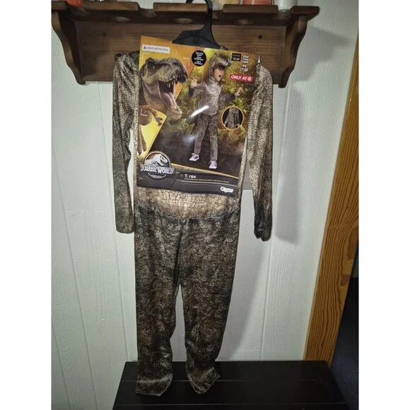 Jurassic World T-Rex Child Costume Size Medium 7/8 NWT Disguise Brand