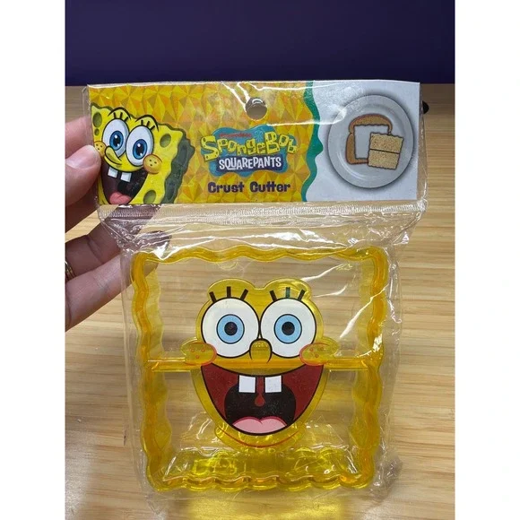 NEW SpongeBob SquarePants Crust Cutter‎ Sandwich Bread Cutter Nickelodeon