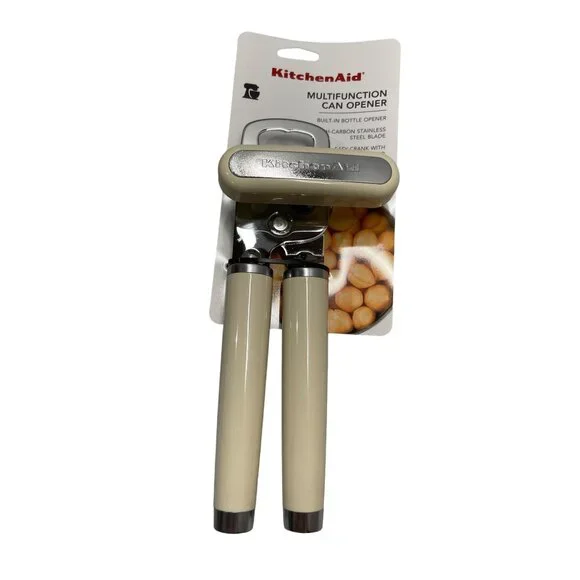 KitchenAid Almond Multifunction can opener KE199OHACA Off White VHTF NWTS!‎