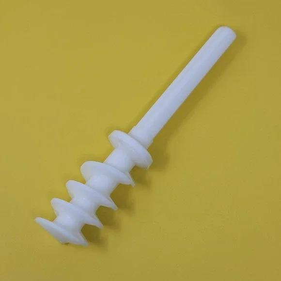 Replacement Part Popeil P400 Pasta Maker Machine Ronco Mixing Screw Auger White